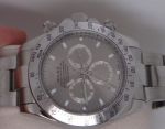 Rolex Daytona Watch SS Gray Dial - 40MM - Replica Rolex